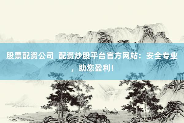 股票配资公司  配资炒股平台官方网站：安全专业，助您盈利！