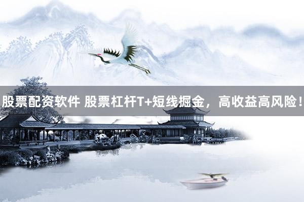 股票配资软件 股票杠杆T+短线掘金，高收益高风险！